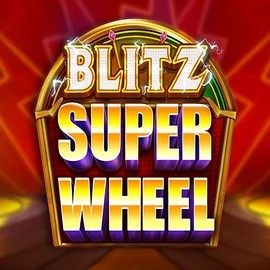 Blitz Super Wheel slot logo by Pragmatic Play at Gambloria Casino