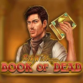 Book of Dead logo by Play'n GO Gambloria Casino