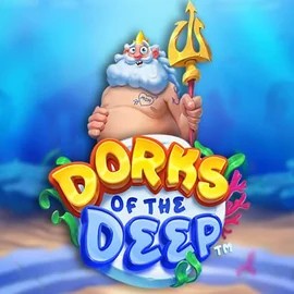 Dorks of the Deep online game logo by Hacksaw Gaming on gambloriacasinoo.at