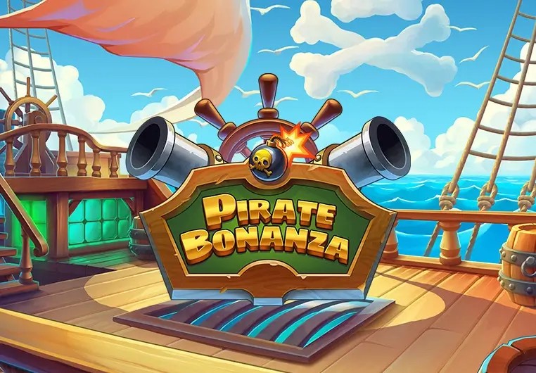 Pirate Bonanza Slot slot visual from Backseat Gaming available on gambloriacasinoo.at