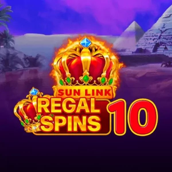 Slots logo of Regal Spins 10 from PatePlay at Gambloria Casino