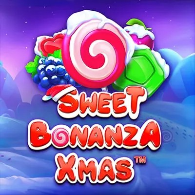 Sweet Bonanza Xmas Slot slot logo by Pragmatic Play at Gambloria Casino